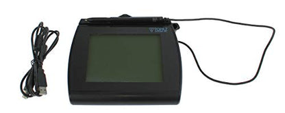 RENEWED Topaz T-LBK766SE-BHSB-R SignatureGem LCD 4x5 SE Signature Pad – Dual Serial/USB, Includes SigPlus Software – Electronic Signature Capture Device